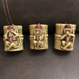 Candles, Hear No Evil, Speak No Evil, See No Evil